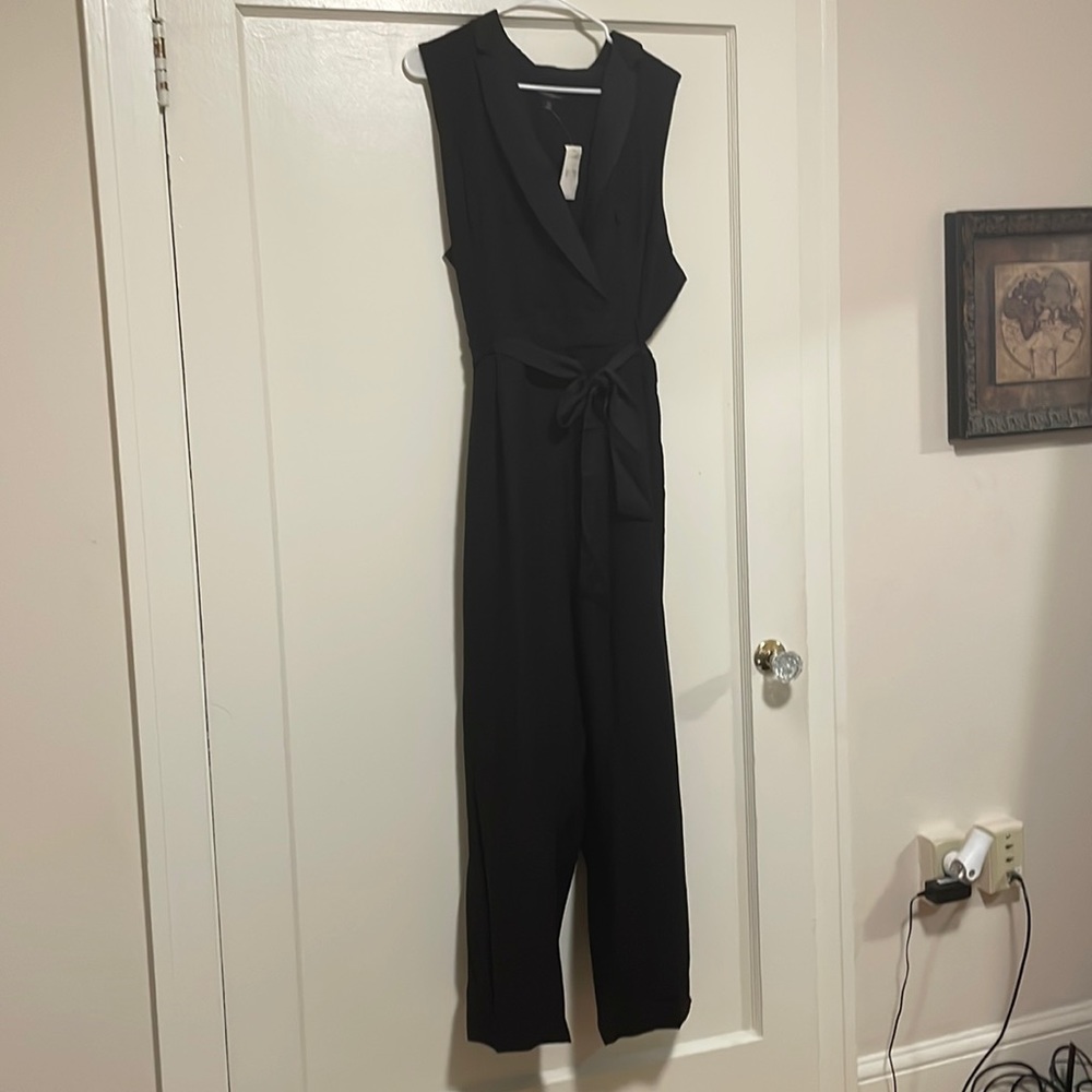 Black double breasted jumper